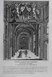 Intérieur du théâtre du duc à Lincoln